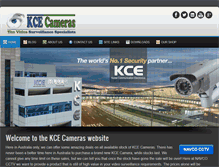 Tablet Screenshot of kcecameras.com